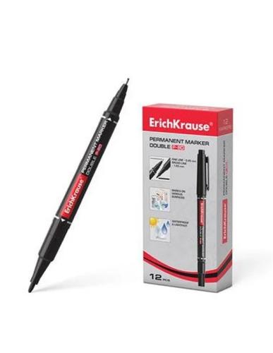 Marcador Permanente Doble Punta Double P-80, Colo.