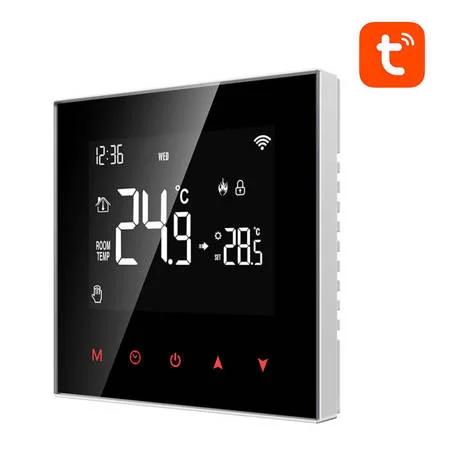 Termostato de Aquecimento de Caldeira Inteligente Avatto Zwt100 3a Zigbee