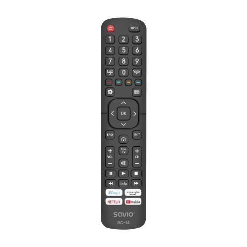 Savio Rc-14 Universal Remote Control/Replacement For Hisense Smart Tv