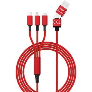 Cabo de carregamento Smrter Hydra Ultra 5in1 Nylo.
