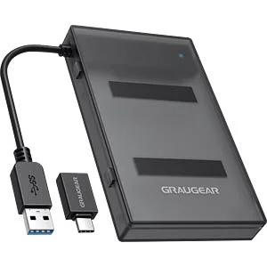 Graugear Usb-A/C 3.1 Adapterkabel 2,5" Sata Ssd/Hdd