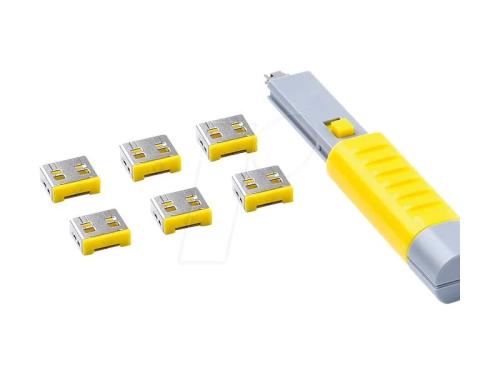 Smart Keeper Basic USB-A Port Blocker 6 Stk.+Key