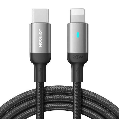 Cabo Usb Lightning Tipo C 20w 1,2 M Joyroom S-Cl020a10 Preto