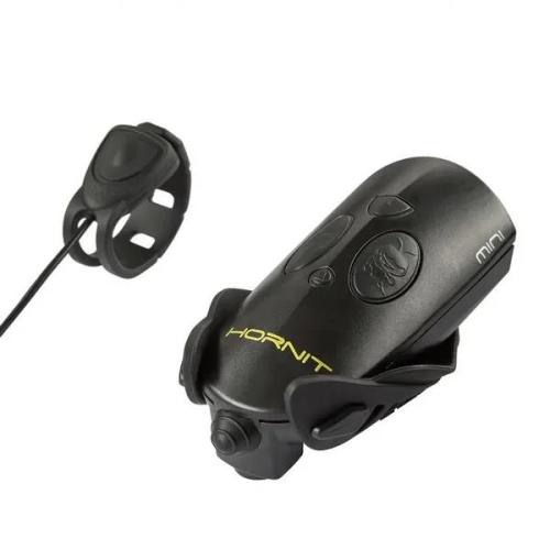 Hornit Mini Black Bicycle Horn Light 5353blbl Black