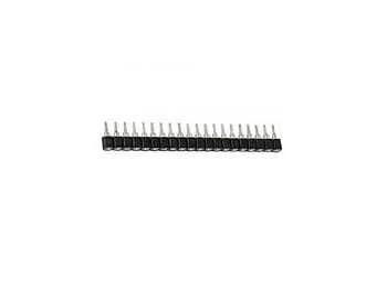 Tulip Ic Socket, Single Strip Row 20 Contacts, Pitch = 2.54mm