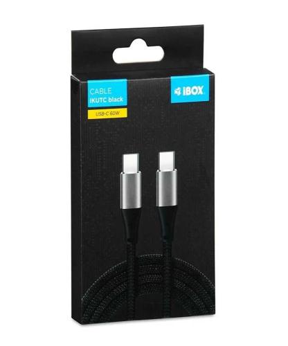 Ibox Ikutc Cabo Usb-C 60w 2m Preto