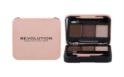 Set And Pallette For Eyebrows Brow Sculpt Kit 2,2g