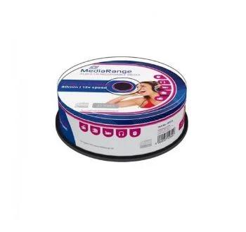 Mediarange Cd-R Audio 700mb 80min 48x 25er Cakebox