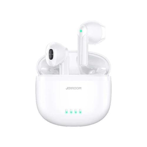 Auscultadores Intra-Auriculares True Joyroom Jr-Tl11 com Microfone Duplo (Branco)