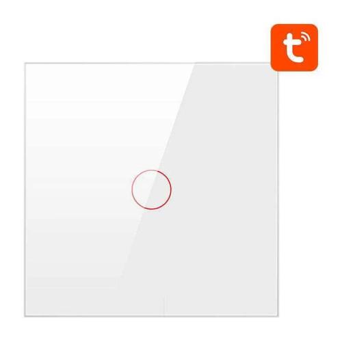 Smart Light Switch Zigbee Avatto Zts02-Eu-W1 1 Way Tuya (White)