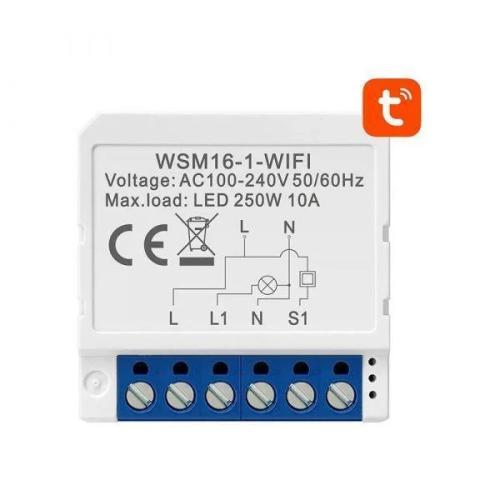 Smart Switch Module Wifi Avatto Wsm16-W1 Tuya