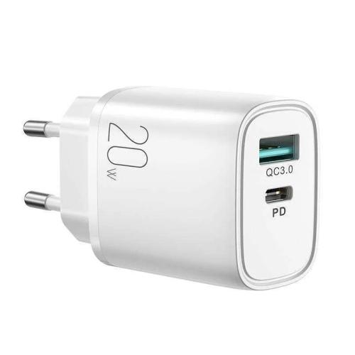 Carregador de porta dupla de 20 W (Qc3.0+Pd) Joyr.