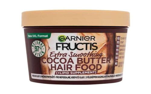 Máscara Capilar Fructis Hair Food Manteiga de Cacau Máscara Extra Alisadora 400ml