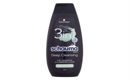 Shampoo Schauma Men Deep Cleansing 3in1 400ml