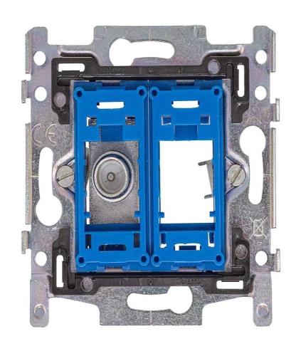 Edb02 C Coax Tv Socket,Niko Compatibel,Telenet /V.