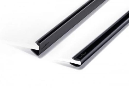 Caja 25 Lomeras de Plastico A4 de 12 Mm Negro Dur.