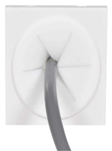 Silicone Grommet Filled Aperture