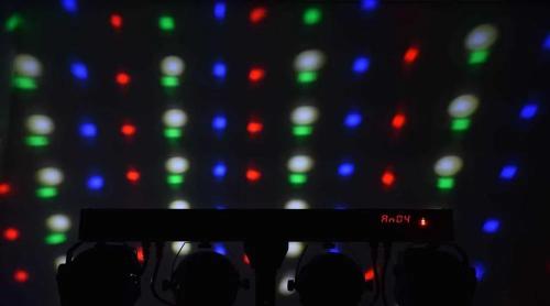 Rechargeable LED Derby Par Bar With Tripod