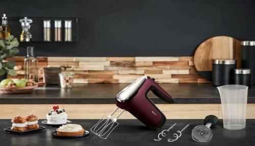 Tefal Powermix Silence Ht652538 Mixer Hand Mixer 600 W Red