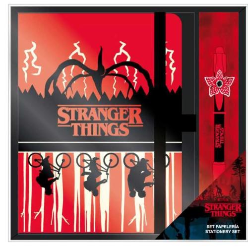 Conjunto de Papelaria Stranger Things