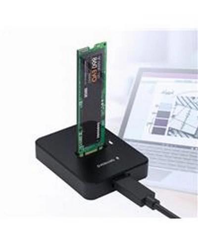 Gembird Dd-U3m2 Desktop Usb Type-C M.2 Sata & Nvme SSD Drive Docking Station Black