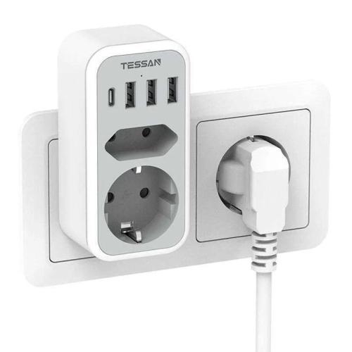 Tessan Wall Socket Ts-328-De