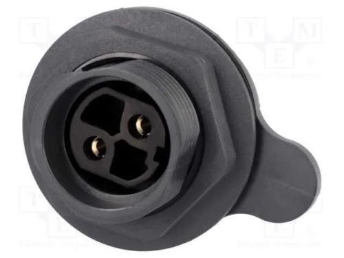 Conector: redondos, tomada, fêmea, PIN: 2, Buccan.