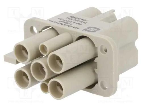 Conector: HDC, inserto de contatos, fêmea, Han Q,.