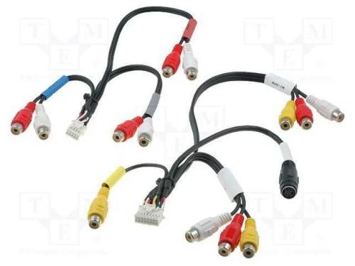 Conectores, RCA,S-VIDEO, Alpine