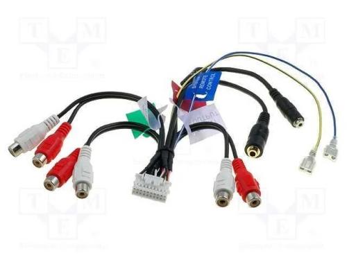 Conectores, AVIC,Jack 2,5mm,Jack 3,5mm,RCA, Pione.