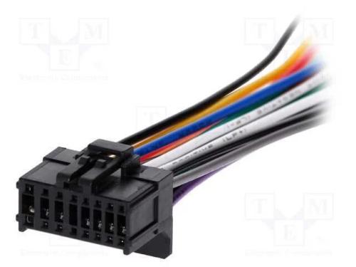Conectores, com cabos, Pioneer, PIN: 16