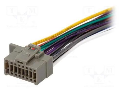 Conectores, com cabos, Panasonic, PIN: 16