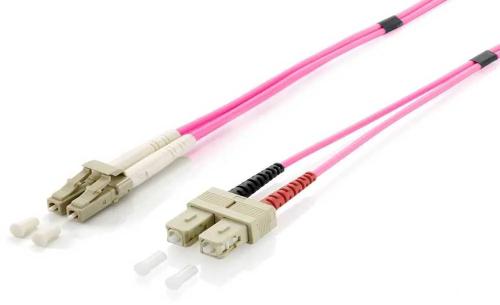 Equip Lwl Patchkabel Lc->sc 1.00m Multimode Duplex Om4 Vi Polybeutel