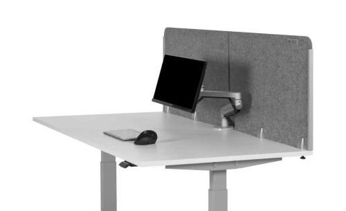Divisória de Mesa Bakker Janela Acrílica Redonda O.Grey_back