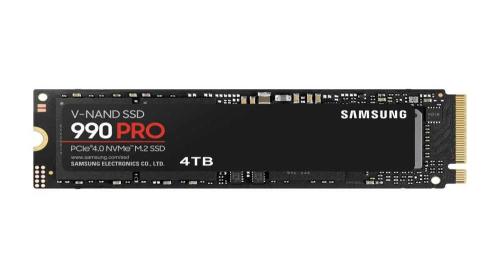 Ssd 4tb Samsung M.2 Pci-E Nvme Gen4 990 Pro Basic Retail