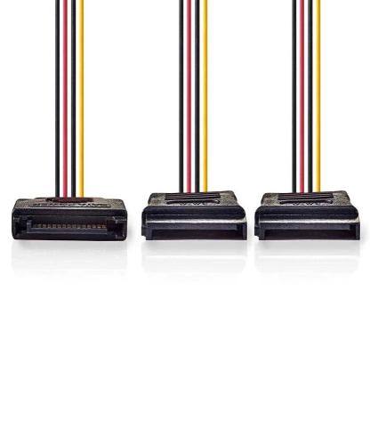 Cable de Alimentación Interno Sata 15 Pines Mach.