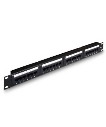 Patch Panel Aisens A141-0307/ 24 Puertos/ Cat.5e/.