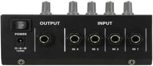 4 Channel Compact Microphone Mixer