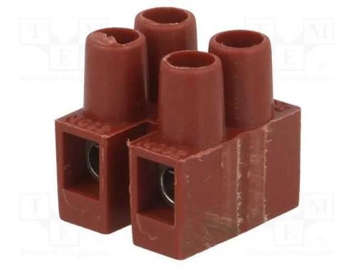 Bloco terminal, terminal parafusado, 2,5mm2, 250V.