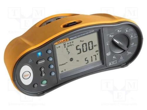 Medidor: instalação elétrica, LCD, Test int.RCD: .