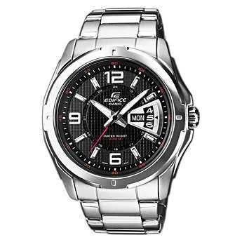 Casio Relógio Edifice Classic Stainless Steel Black - Ef-129d-1avef