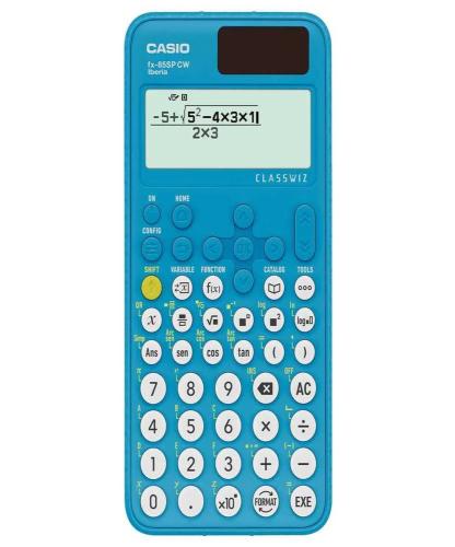 Calculadora Casio Azul Plástico