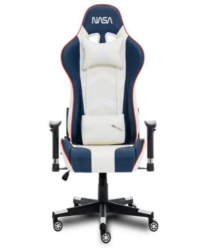 Cadeira de Gaming Supernova Azul/Branco - Nasa