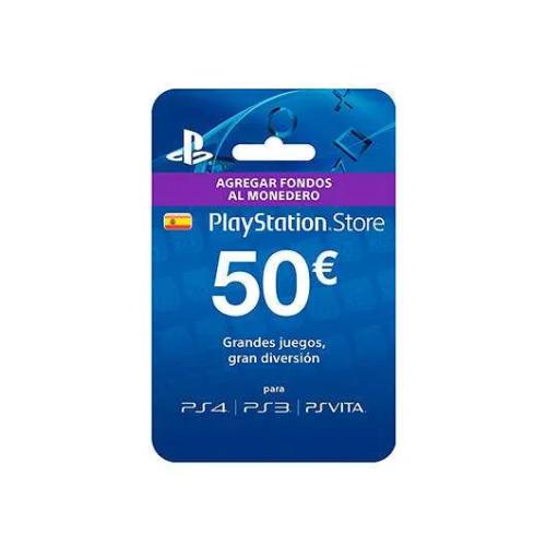 Cartão Pré-Pago Playstation Live Card £50