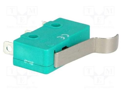 Microinterruptor SNAP ACTION, com alavanca que si.
