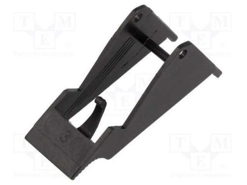 Acess.para relés: Clip retrator, para trilho DIN,.