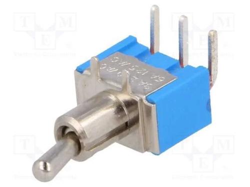 Interruptor: de alavanca, Pos: 2, SPDT, ON-ON, 3A.