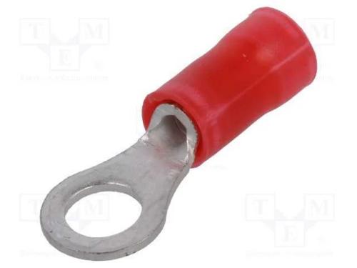Terminal: de olhal, M4, : 4,3mm, 0,3÷1,4mm2, cerr.