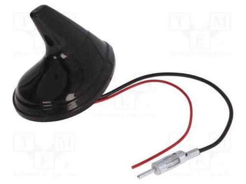 Antena, Shark, Am,Fm, Din, 12vdc, Rg174