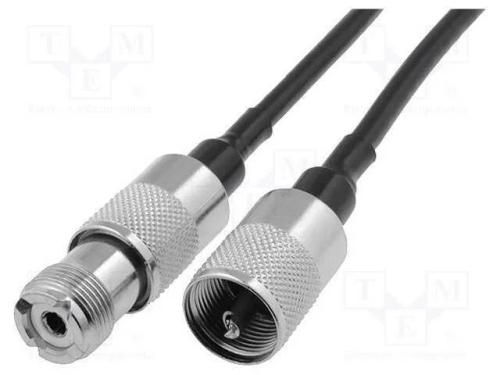 Cabo de Extensão, Uhf Tomada,Uhf Ficha, 3,6m